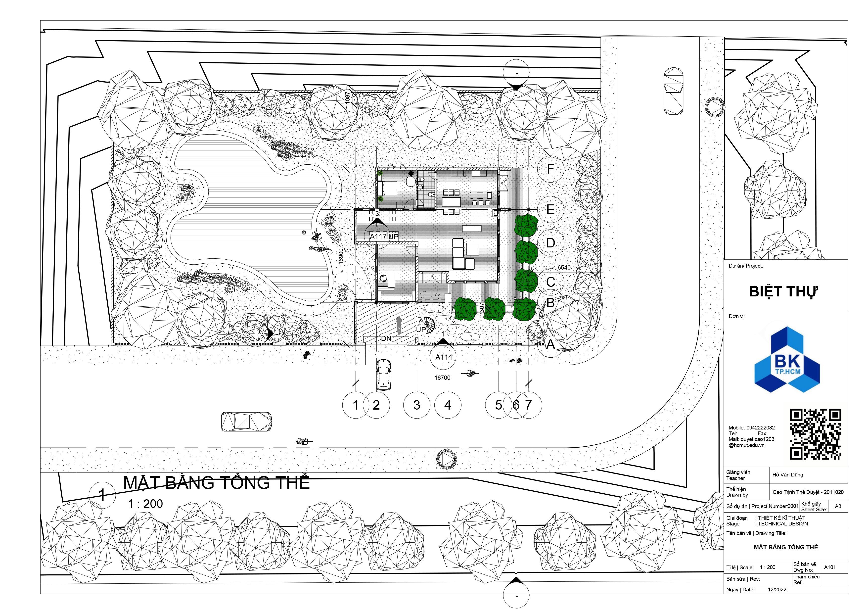 Mặt bằng tổng thể