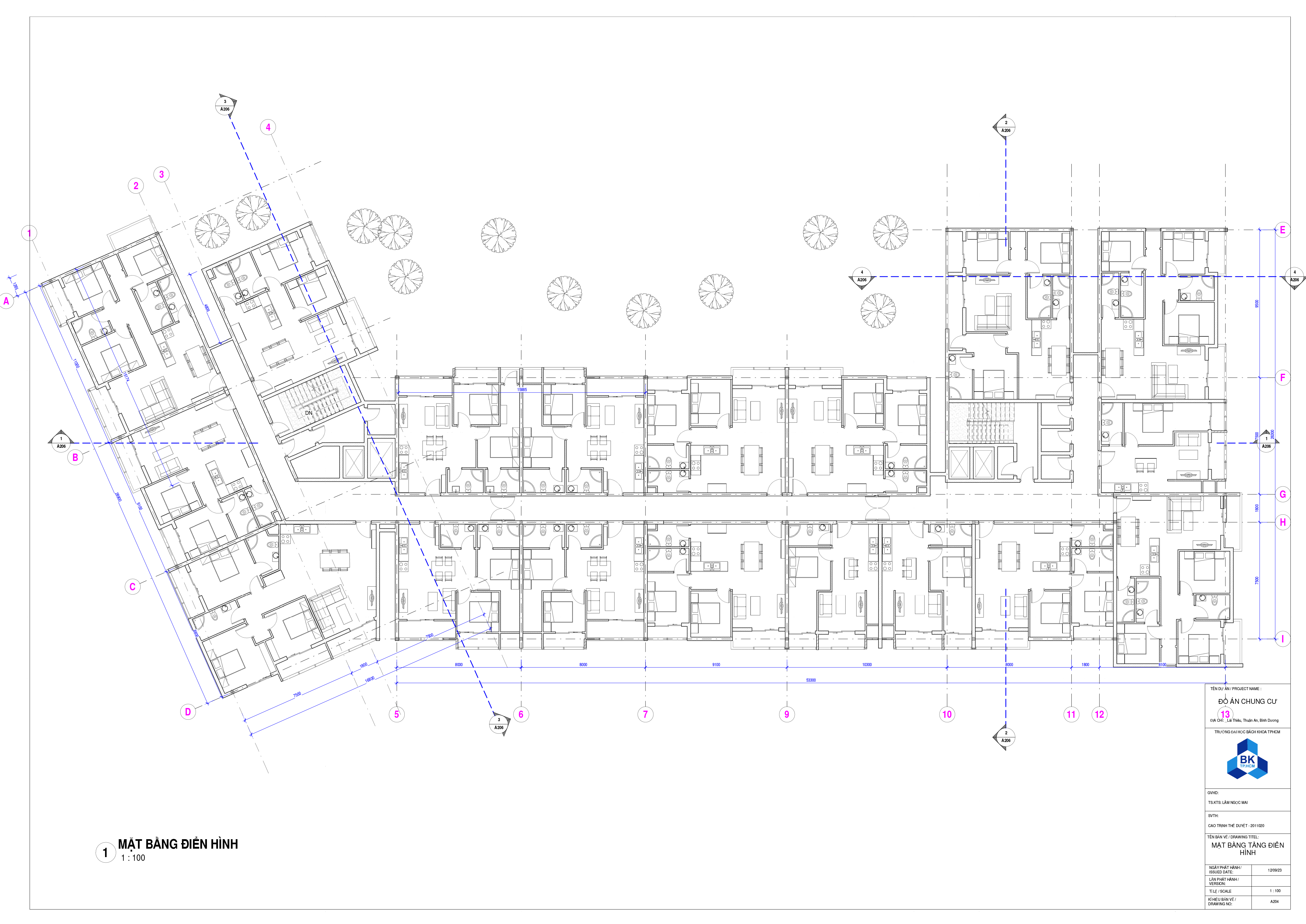Mặt bằng điển hình